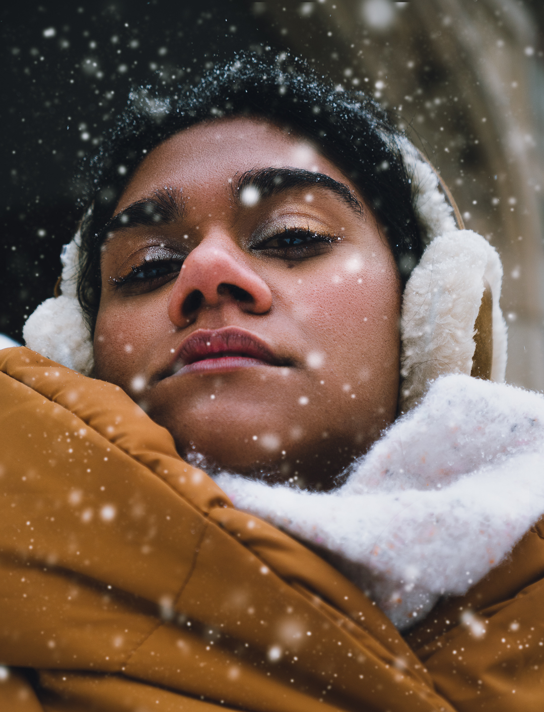 Portrait — winter reverie